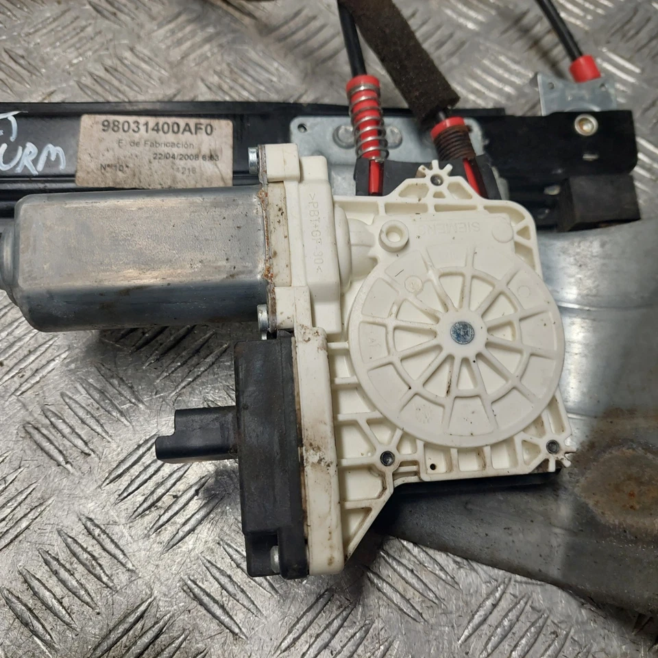 Mitsubishi Colt CZC2 MK6 2008 O/S rear window regulator driver right side - Image 4 of 4