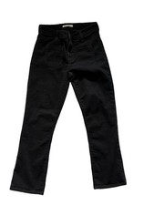 Joie Laney Women’s Black Stretch Denim Jeans Patch Pocket Bootcut  Mid Rise 27