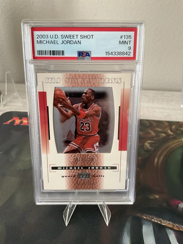 Michael Jordan 2003 Sweet Shot #135 331/799 PSA 9!