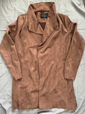Trench Coat Women s- Brown Huate Monde, Size S, New With Tags 