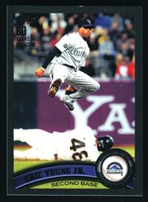Eric Young Jr. Colorado Rockies 2011 Topps Black #139 SN /60