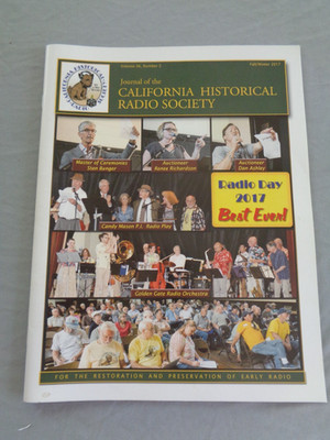 JOURNAL OF CALIFORNIA HISTORICAL RADIO SOCIETY 2017 Eclipse Zenith Wavemagnet