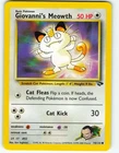 Giovanni's Meowth - 74/132 Gym Challenge - Pokémon TCG - 2000