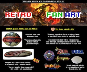 READ INFO - Castlevania Logo Sign in Wood Wall Display, Nintendo NES SNES