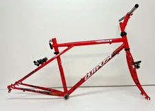 Vintage 1990s GT Outpost 18.5" C-T Tange CrMo Mountain Bike Frame/Fork BB Bar++