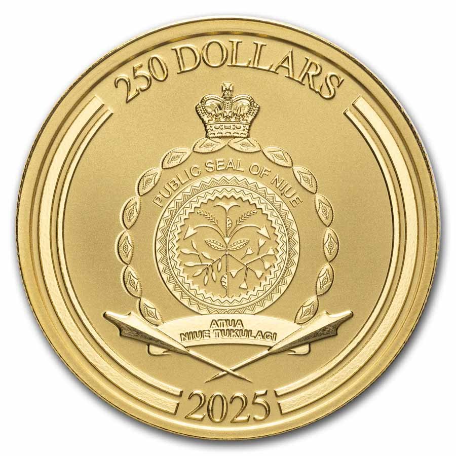 2025 Niue 1 oz Gold $250 Star Wars: Luke Skywalker Bullion Coin | eBay
