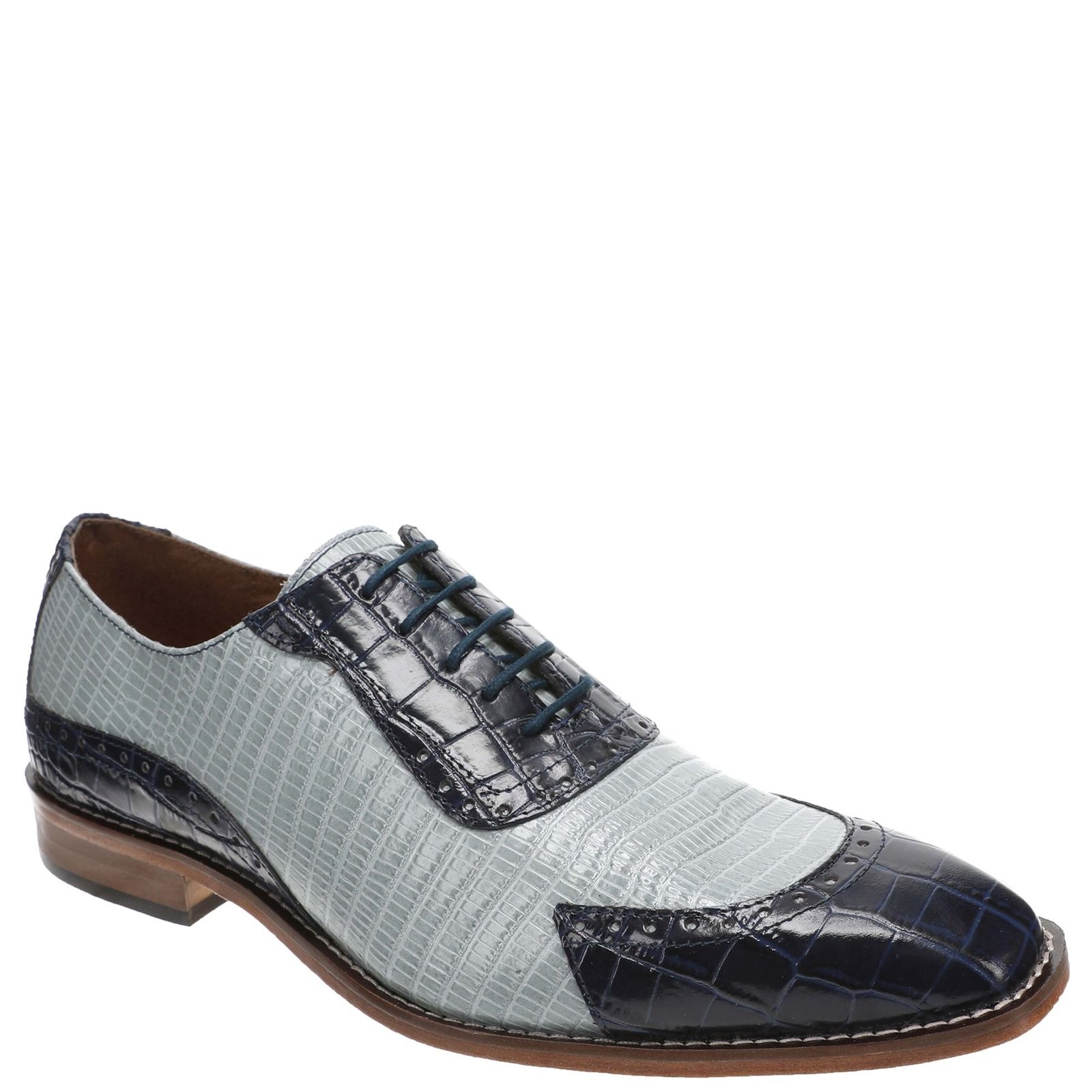 Stacy Adams Shoes Tarango Modified Cap Toe Oxford Raspberry/Ivory Size 7 — photo 2