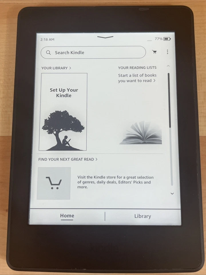 Amazon Kindle Paperwhite 7ª Generación Negro Pantalla 6" 4 GB dp75sdi Foto 4 de 4