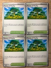Pokemon 4x Forest of Vitality 117/132 Me01: Mega Evolution Regular. Free Ship!