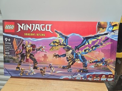 LEGO 71796 Ninjago Elemental Dragon vs Empress Mech 1038pcs New
