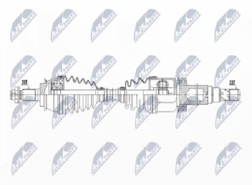 Original NTY Eje De Transmisión NPW-BM-131 Para MINI