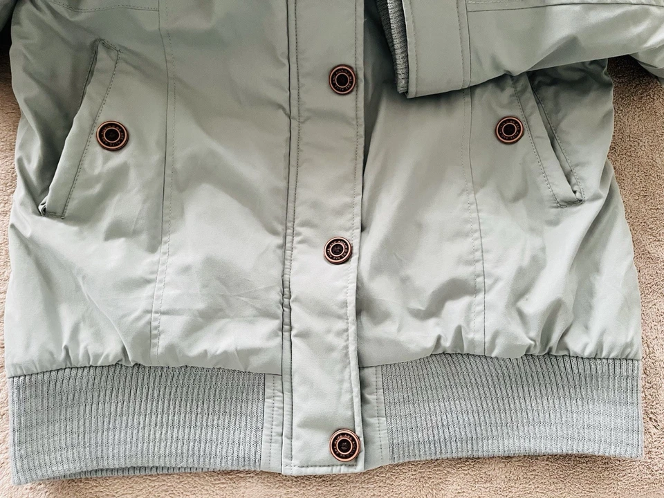 Alife and Kickin Winter Jacke XXL, 46, neuwertig, mint-grün - Bild 2 von 4