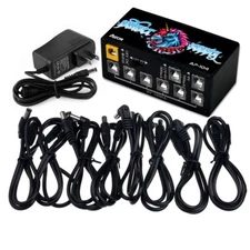 Multi DC Guitar Pedal Effect Power Supply CP-204 8Outputs Mini Power Charger 18V