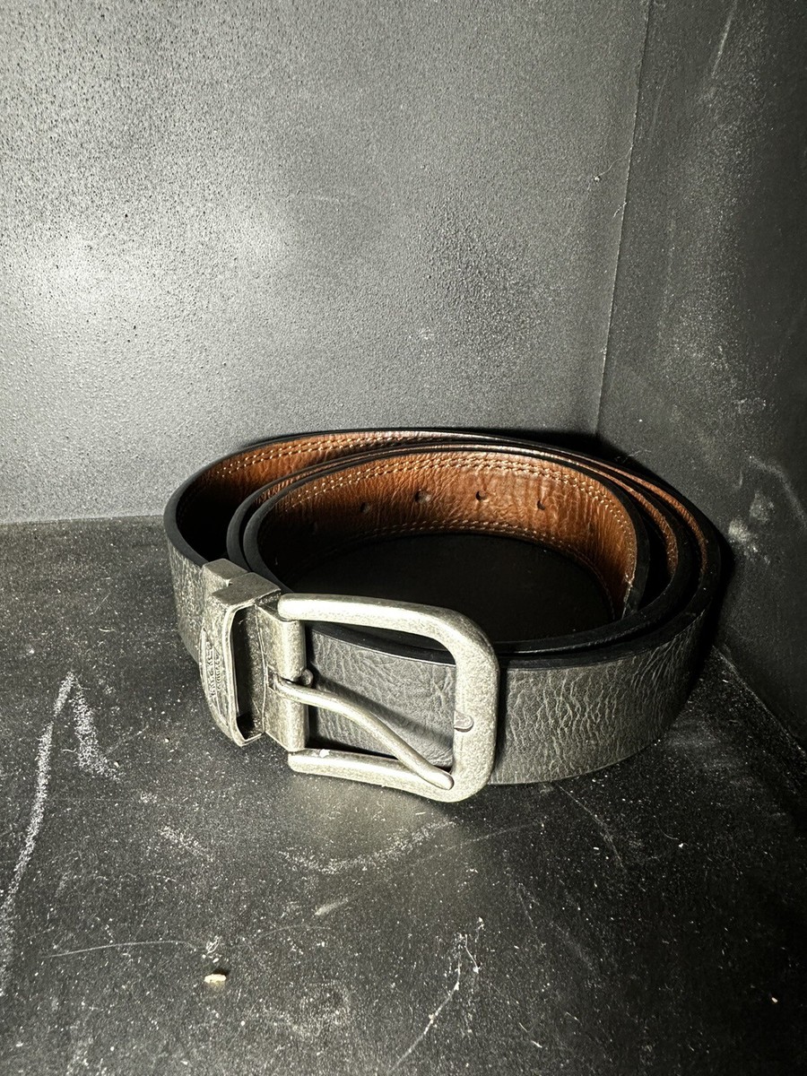 Genuine Dickies Leather Belt Double Sided (z40) | eBay