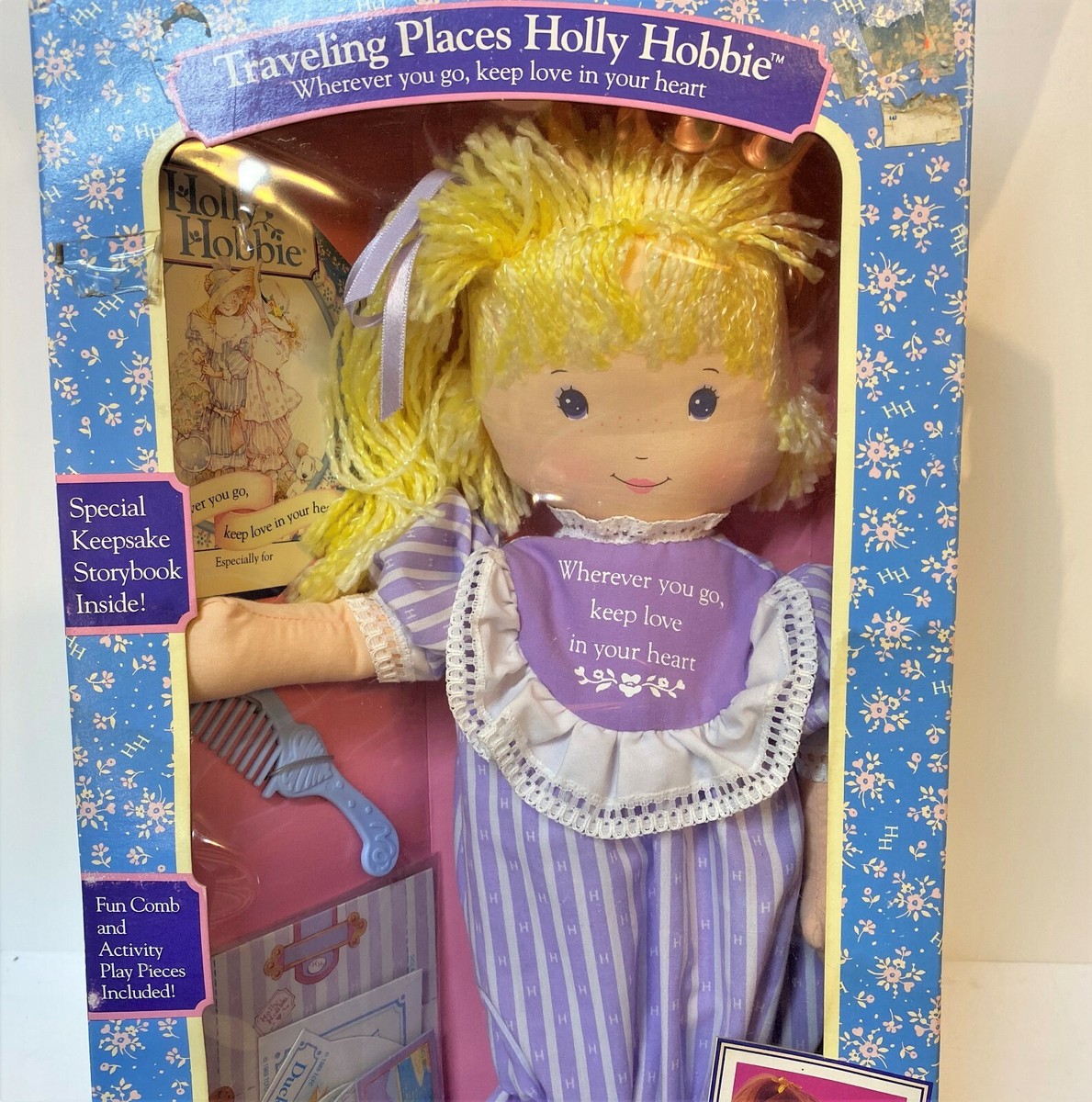 HOLLY HOBBIEグッズ Special Collector Edition Holiday Holly Hobbie 1988 with Ornament