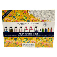 RARE L'OCCITANE X Caran D'Ache All By My Hands Set 30 ml x7