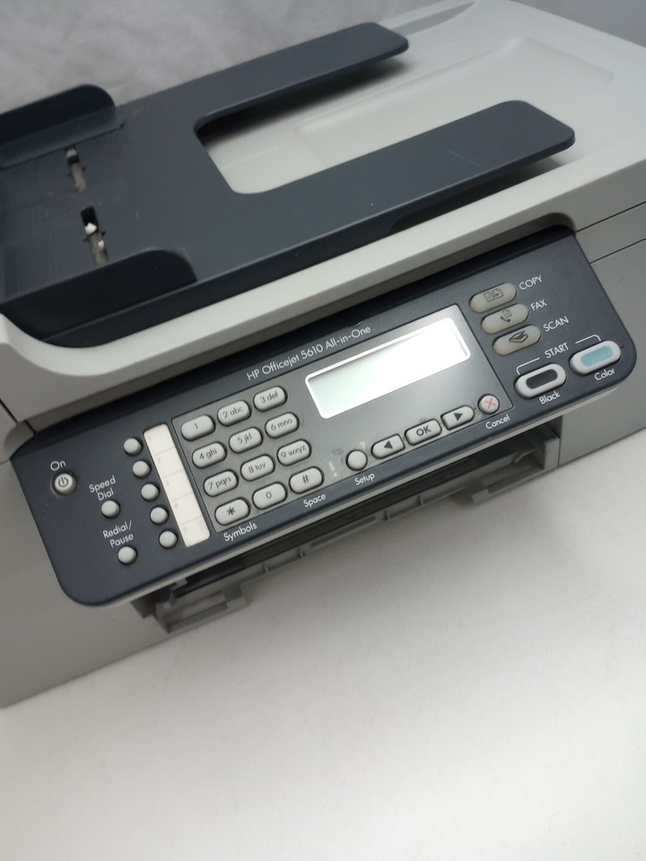 HP OfficeJet 5610 AllInOne Inkjet Color Printer *Parts Only* NO CORDS