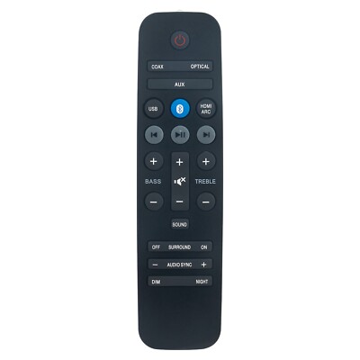Replace Remote for Philips Sound Bar HTL3110B HTL3110B/F7 HTL3110B/79 HTL3110B12