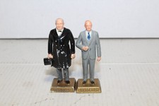 Marx Presidents 2.5" Figures 25th William McKinley 34th Dwight Eisenhower