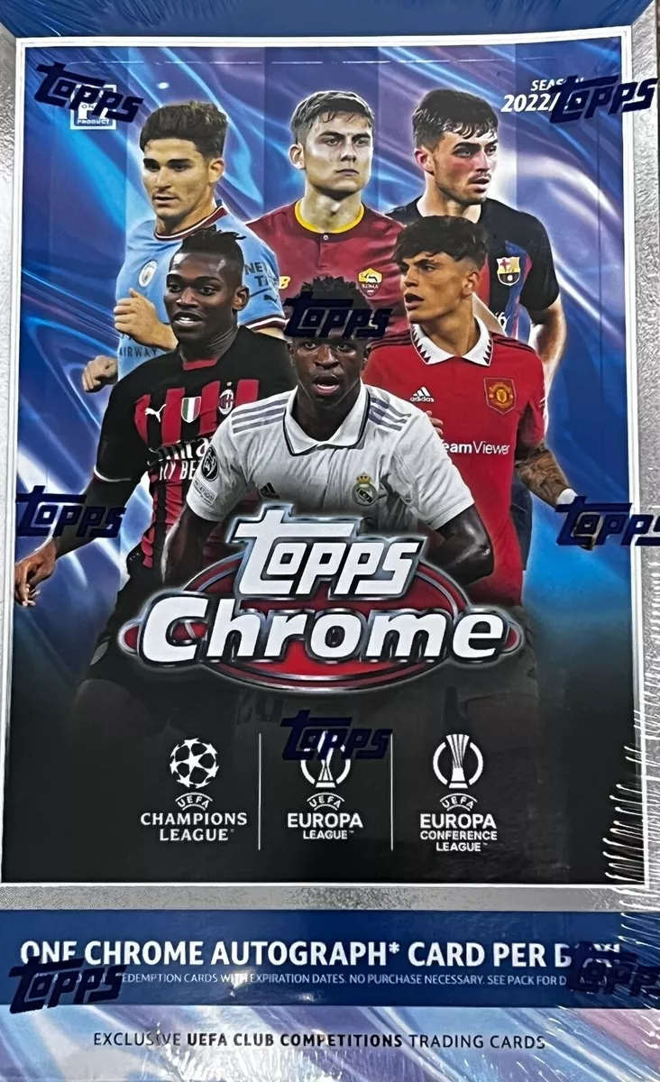 2022-23 Topps UEFA Club Competitions Checklist, Set Info, Boxes