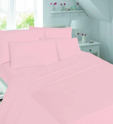 GAVENO CAVAILIA Thermal Flannelette 100% Brushed Cotton Flat Sheet Fitted Sheet 2x Pillowcases