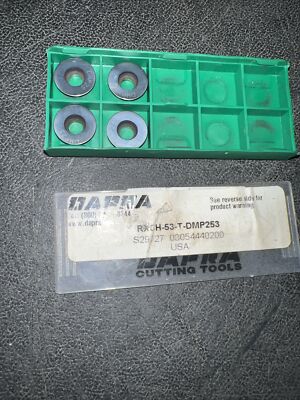 DAPRA RXCH-53-T-DMP253 Carbide Inserts Grade 4 Pcs