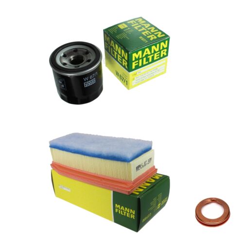 Paquet d'inspection MANN-FILTER kit de filtres convient pour Dacia Duster - Photo 1/7