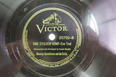 Benny Goodman & His Orch - VICTOR 25792 - One O'clock Jump & Don't Be That Way