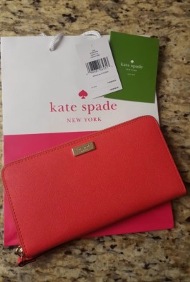 Kate Spade Wallet Neda Laurel Way Crabred