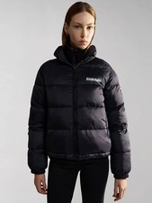 Napapijri Black Box Puffer Jacket Size Small or Medium RRP �200
