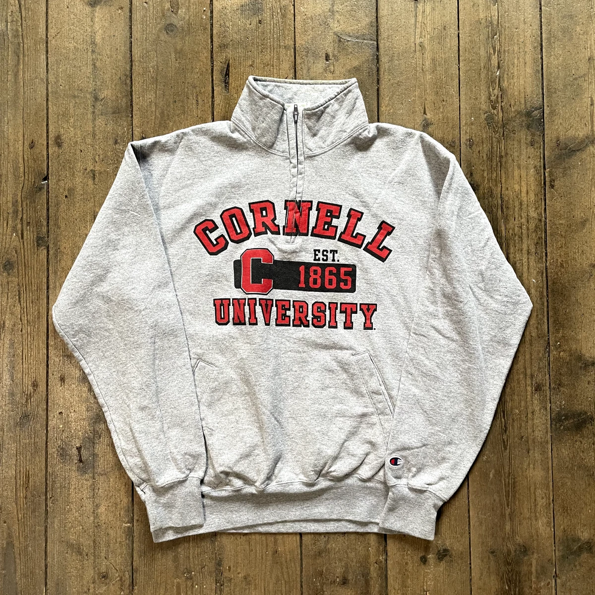 Champion college sweatshirts clearance zip