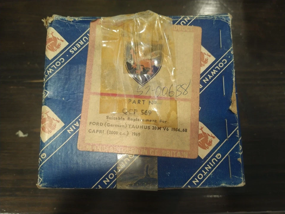 Ford Capri Taunus 1964-71 2,0 L 2,3 L motor V6 bomba de agua nuevo QCP569 11543536 Foto 3 de 3
