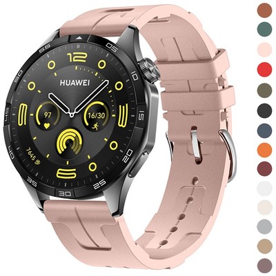 Silicone Strap Band For Huawei Watch 4 3 GT 3 Pro GT 4 GT3 GT2 2e GT 2 42 46mm