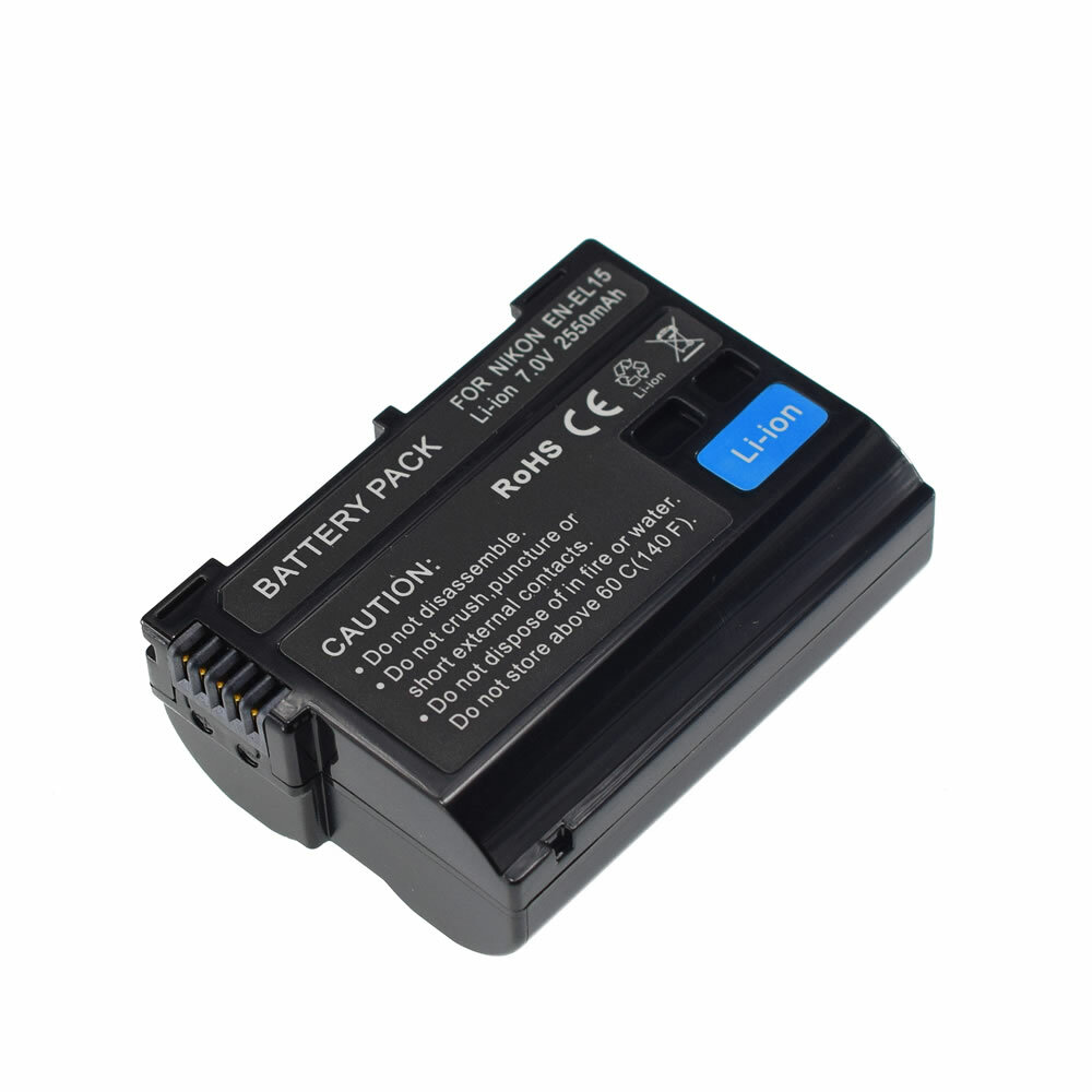 EN-EL15A, EN-EL15B Battery Replacement for Nikon Z8 Z6, Z7