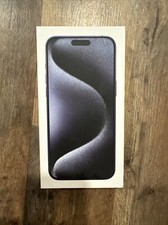 BOX ONLY Apple iPhone 15 Pro Max Titanium Natural Titanium 256GB