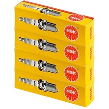 4x NGK BKUR6ET-10 2397 Zündkerzen V-Line Nr.24 für AUDI MERCEDES SEAT SKODA VW