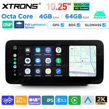 10,25" 8-Kern 4+64G Android Autoradio für Mercedes CLS Klasse C218 W218 GPS Navi