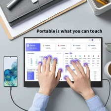 New Portable Display Screen With Ultra Clear Display And External Touch Screen