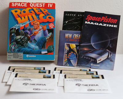 Space Quest IV - Roger Wilco and the time Rippers - in Big Box - Sierra