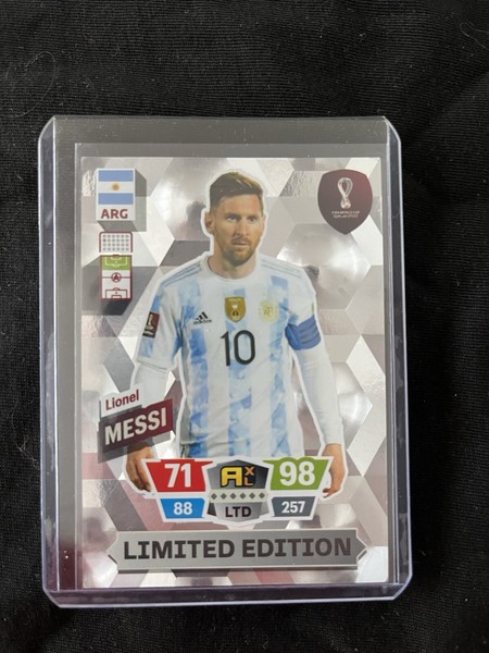 Leo Messi LIMITED EDITION Mundial Qatar 2022 Adrenalyn XL