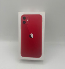 Original Apple iPhone 11 Red 128GB  EMPTY BOX ONLY 