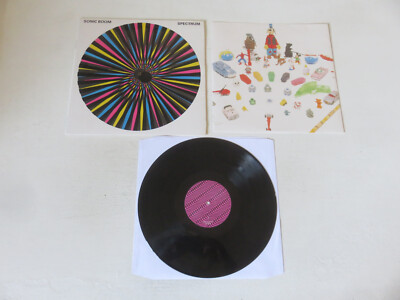 SONIC BOOM Spectrum SILVERTONE OPTIKENETIC SLEEVE 1ST PRESS VINYL LP OREZLP506