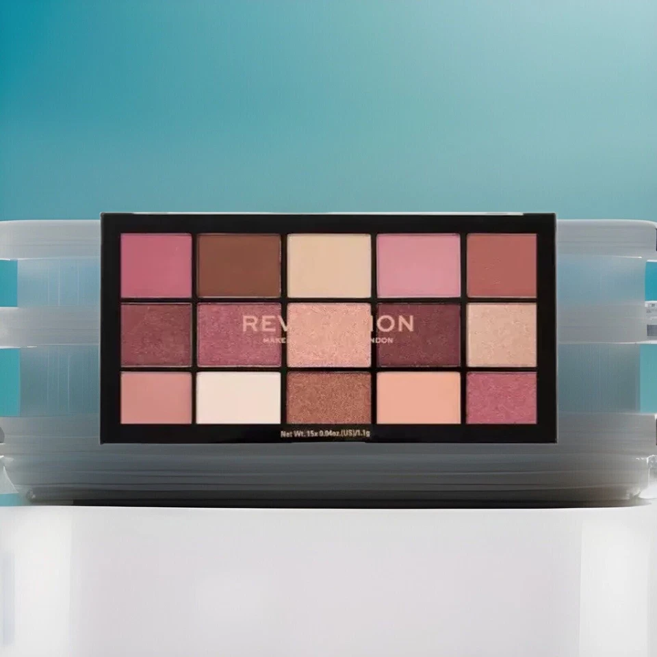 Provocative Reloaded Warm Pink 15 Large Pan Eyeshadow Palette & Brushes - Image 2 of 4