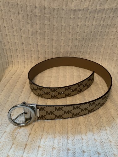 Michael Kors Small Woman’s Belt With Silver Hardware - Picture 2 of 4