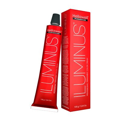 ILUMINUS Hair Dye professional permanent hair color cream 8.4 Light Blonde Red