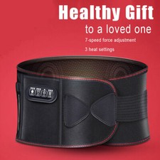 Electric Massage Belt Heated for Back Support Waist Vibration Massager