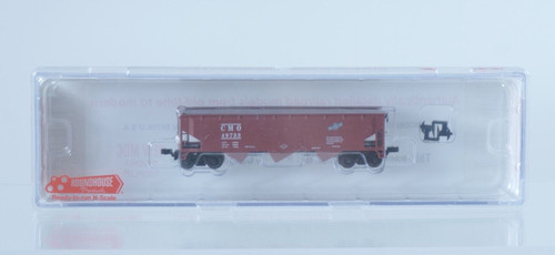 Nuevo de Lote Antiguo Roundhouse CMO 49733 CHICAGO & NORTH WESTERN Escala N Tolva Coche - 86201 | Zustand: New