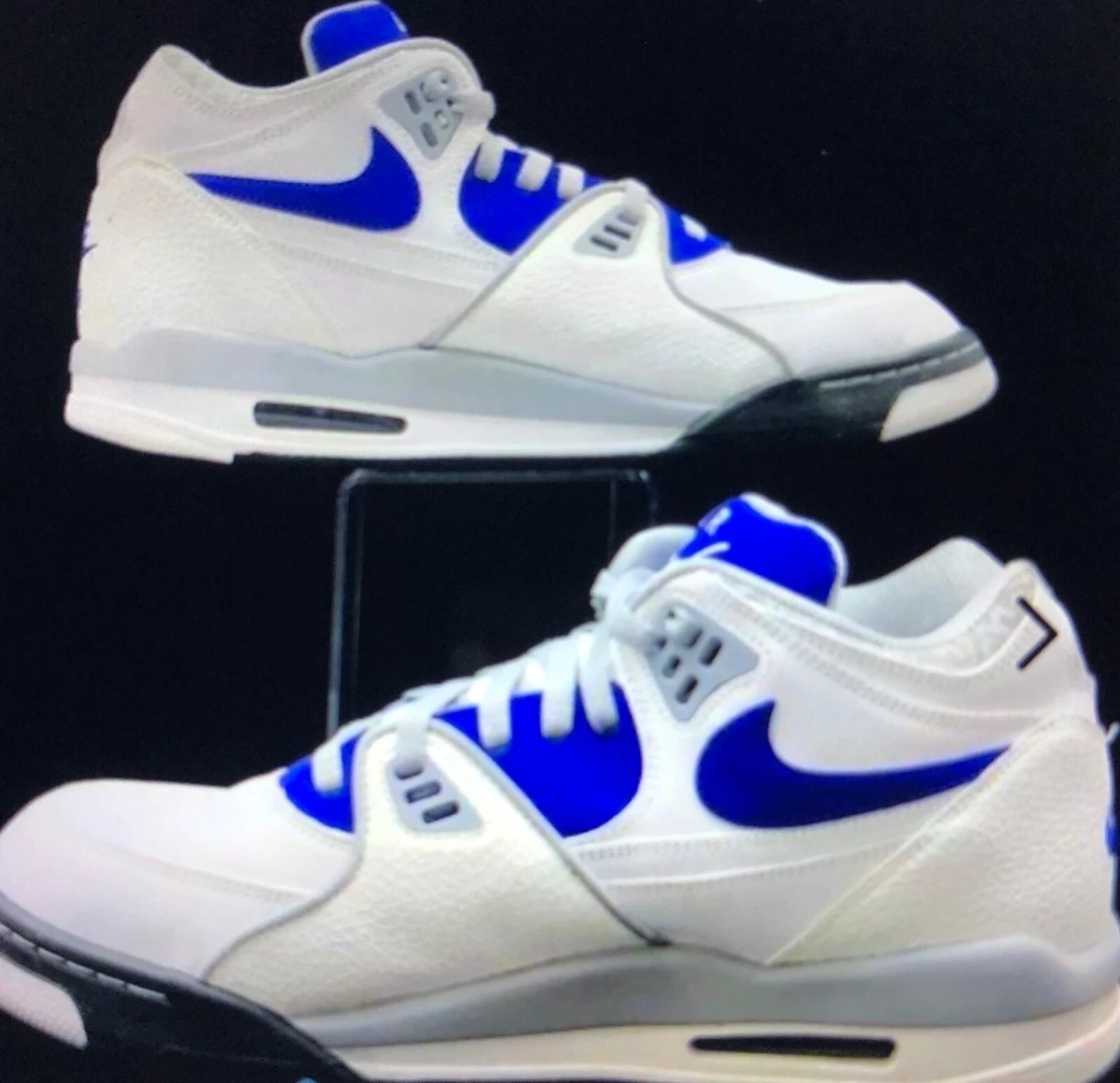Nike Air Flight 89 White Hyper Blue for Sale | Authenticity