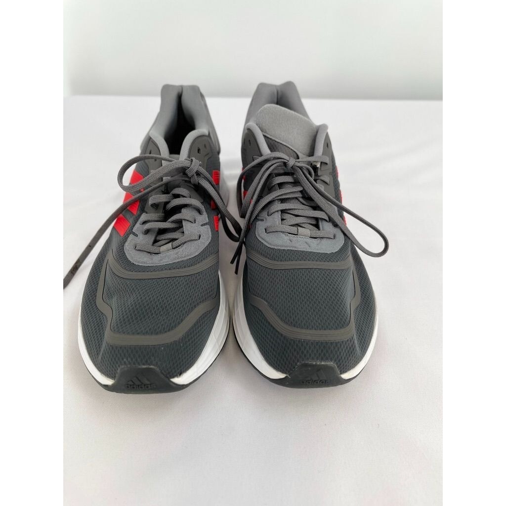 SAOLA Scarpe da corsa Adidas Duramo 10 da uomo grigie taglia 11 5 rosse scarpe da papà atletiche