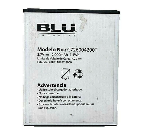 Battery C726004200T Replacement For D412 D412u D410a Standard Original Internal - Picture 8 of 12
